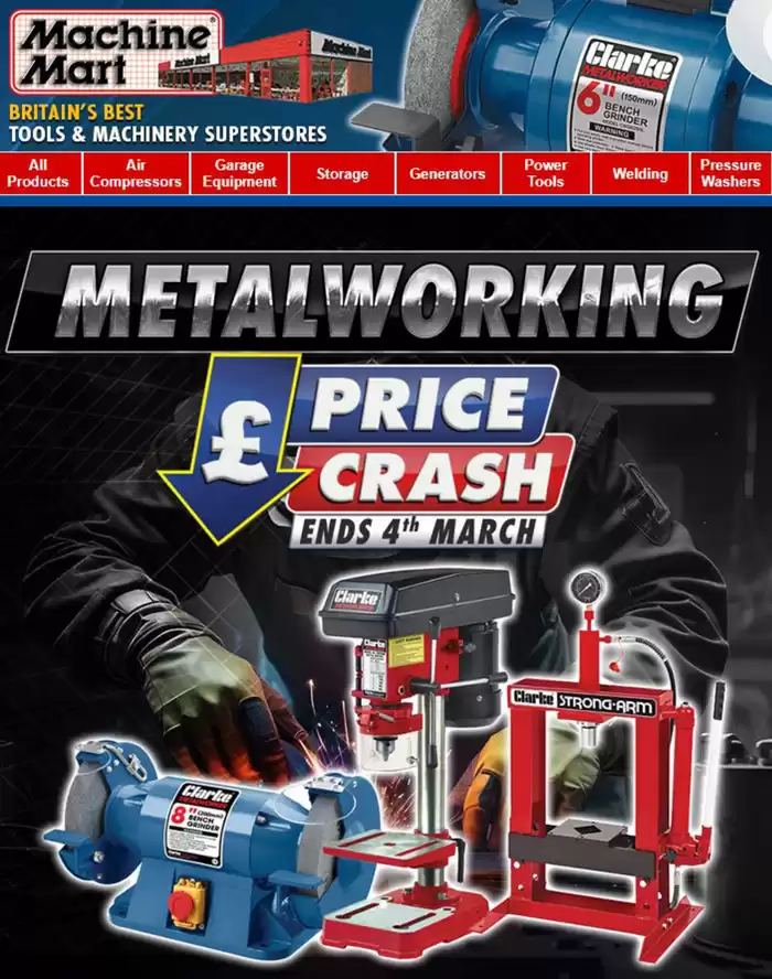 Machine Mart catalogue in Luton | Price crash | 24/02/2025 - 04/03/2025