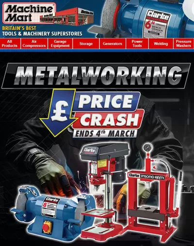 Machine Mart catalogue in Warrington | Price crash | 24/02/2025 - 04/03/2025