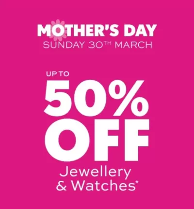 Clothes, Shoes & Accessories offers in Banbridge | Mother's Day in H. Samuel | 26/02/2025 - 30/03/2025