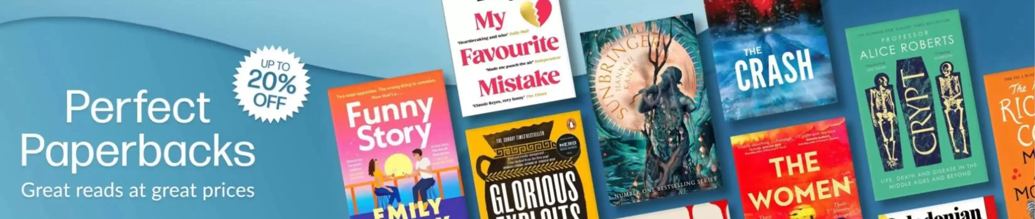 Waterstones Booksellers catalogue in Greenhithe | Up To 20% Off  | 26/02/2025 - 12/03/2025