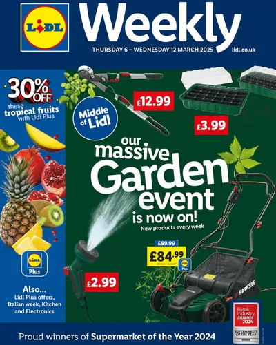 Lidl catalogue in Croydon | Great offer for bargain hunters | 06/03/2025 - 12/03/2025