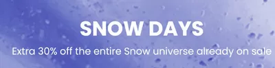 Clothes, Shoes & Accessories offers in Bedford | Snow Days  in Quiksilver | 27/02/2025 - 13/03/2025