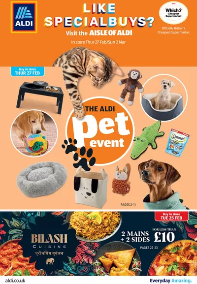 Aldi catalogue in Epsom | Top offers for smart savers | 27/02/2025 - 02/03/2025