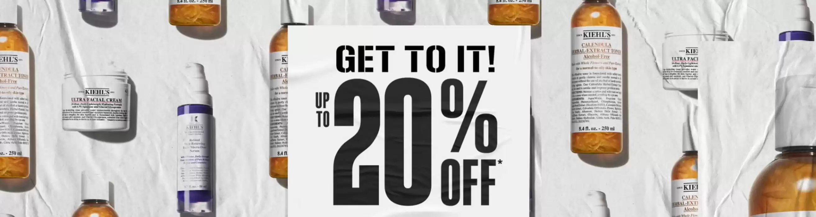 Kiehl's catalogue in Bromley | Up To 20% Off  | 28/02/2025 - 14/03/2025