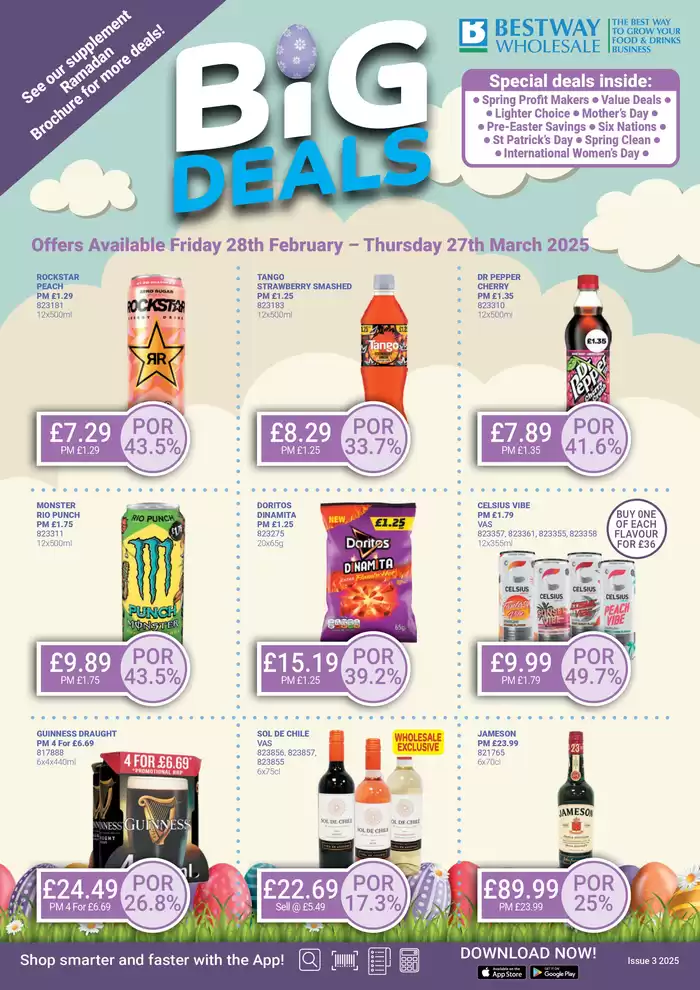 Bestway catalogue in Derby | Big Deals  | 28/02/2025 - 27/03/2025