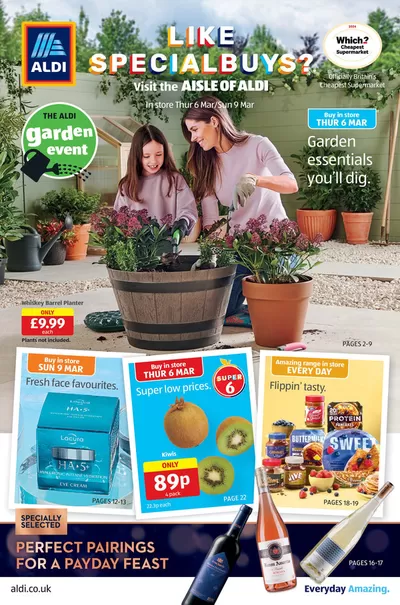 Aldi catalogue in Hastings | Aldi weekly offers | 06/03/2025 - 09/03/2025