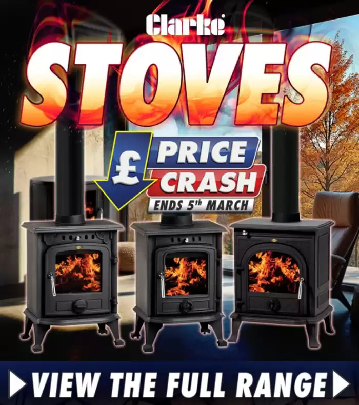 Machine Mart catalogue in Warrington | Clarke Stoves  | 03/03/2025 - 05/03/2025