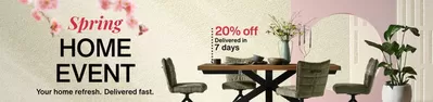 Home & Furniture offers in Haringey | Spring Home Event in Furniture Village | 03/03/2025 - 17/03/2025