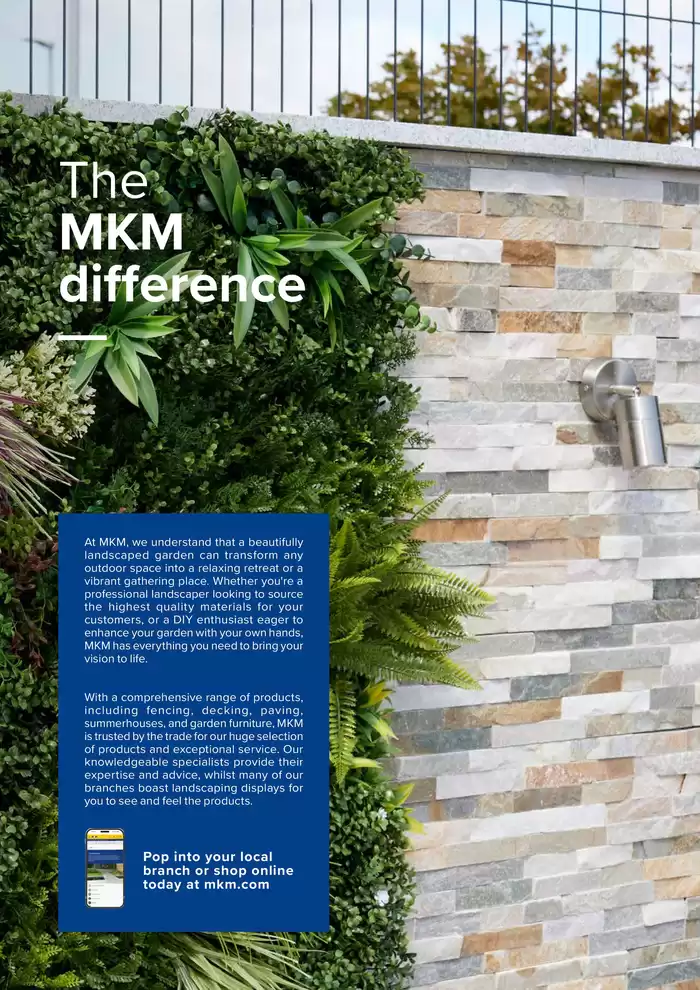 MKM Building Supplies catalogue in Edinburgh | Landscaping  | 04/03/2025 - 31/12/2025