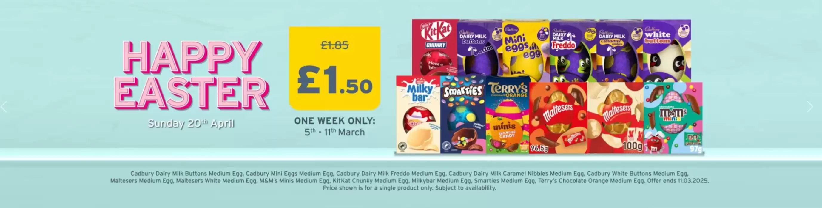 One Stop catalogue in Prudhoe | Happy Easter | 05/03/2025 - 11/03/2025