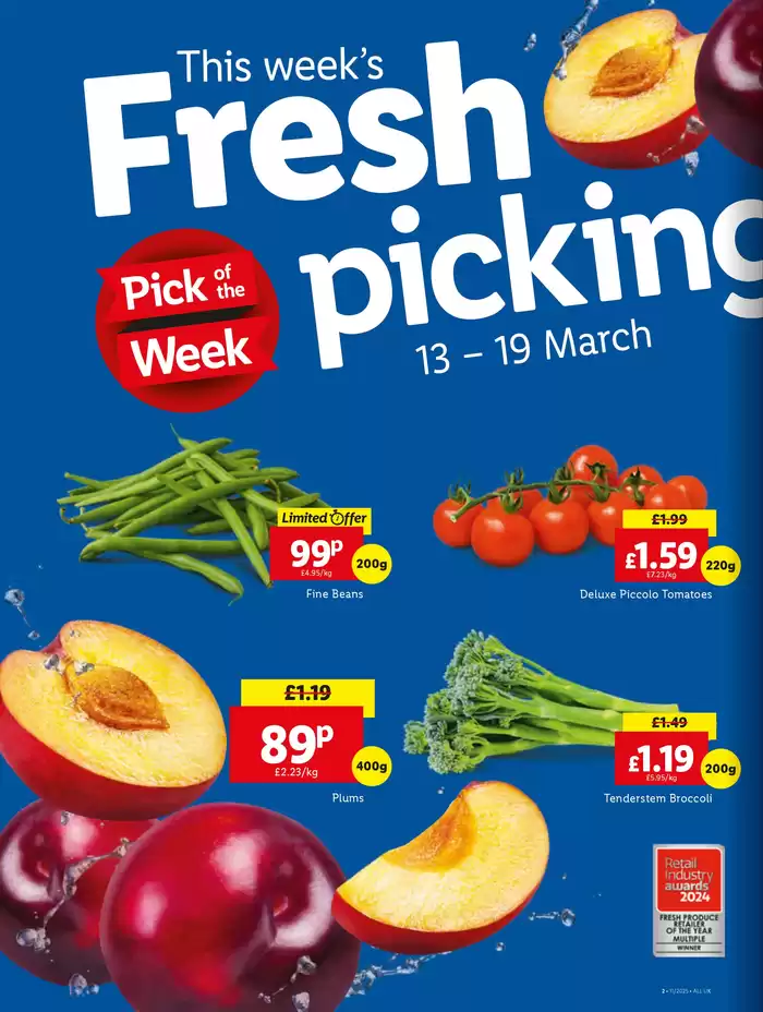 Lidl catalogue in Bedford | Great discounts on selected products | 13/03/2025 - 19/03/2025