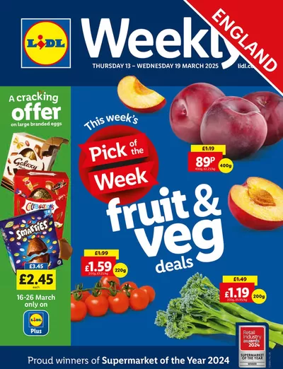 Lidl catalogue in Wolverhampton | Great discounts on selected products | 13/03/2025 - 19/03/2025