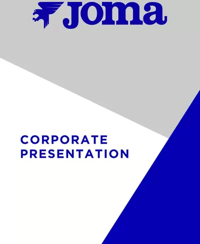 Sport offers in Belfast | Corporate Presentation  in Joma | 07/03/2025 - 31/03/2025