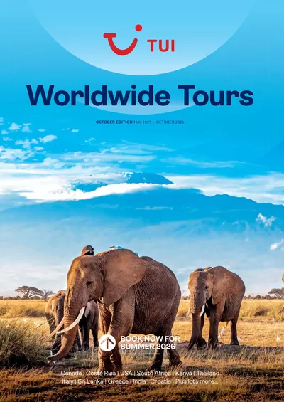 Travel offers in Clydebank | Worldwide Tours May 2025- October 2026 in Tui | 01/05/2025 - 31/10/2026