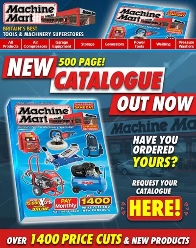 Machine Mart catalogue in Cardiff | New Catalogue Out Now | 10/03/2025 - 18/03/2025