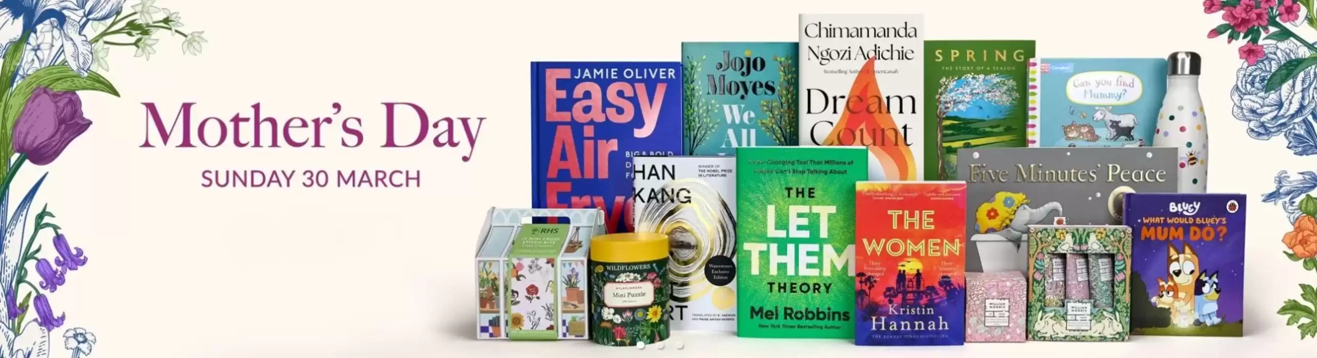 Waterstones Booksellers catalogue in London | Mother's Day | 11/03/2025 - 30/03/2025