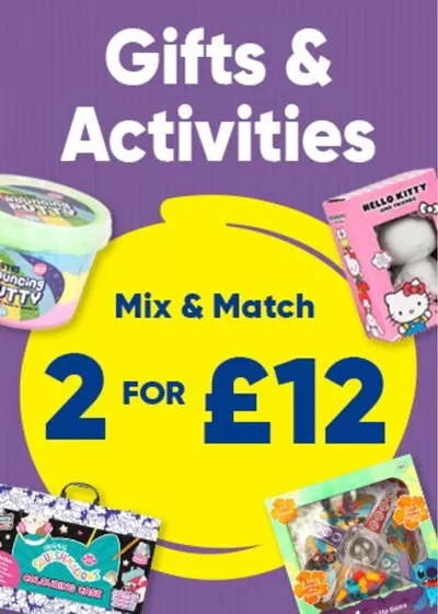 Toys & Babies offers in Weston-Super-Mare | 2 For £12 in The Works | 12/03/2025 - 26/03/2025