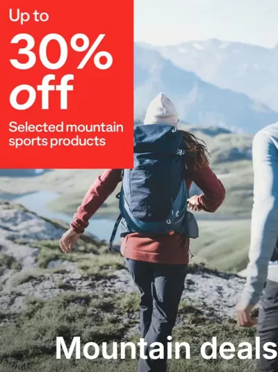 Sport offers in Belfast | Up To 30% Off in Decathlon | 13/03/2025 - 27/03/2025