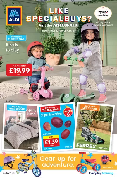 Aldi catalogue in Camden | Aldi weekly offers | 20/03/2025 - 23/03/2025