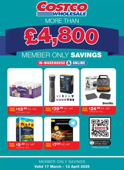 Costco catalogue in London | Offers Costco | 17/03/2025 - 13/04/2025