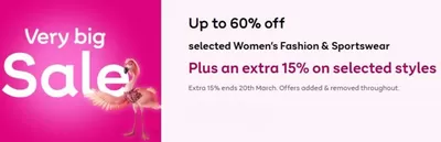 Department Stores offers in Doncaster | Sale in Very | 18/03/2025 - 20/03/2025