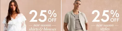 Clothes, Shoes & Accessories offers in Cardiff | 25% Off  in New Look | 19/03/2025 - 02/04/2025