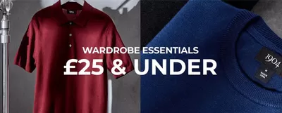 Clothes, Shoes & Accessories offers in Manchester | £25 & Under in Burton | 19/03/2025 - 02/04/2025