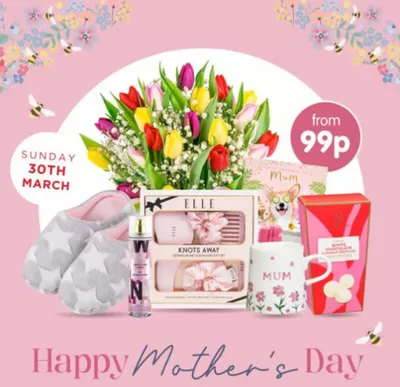 Supermarkets offers in Belfast | Happy Mother's Day in B&M Stores | 20/03/2025 - 30/03/2025