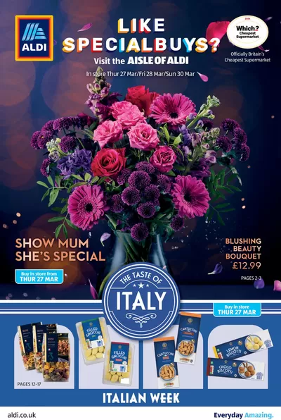 Aldi catalogue in London | Our best bargains | 27/03/2025 - 30/03/2025