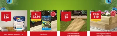 Garden & DIY offers in Sheffield | Offers in Wickes | 21/03/2025 - 04/04/2025