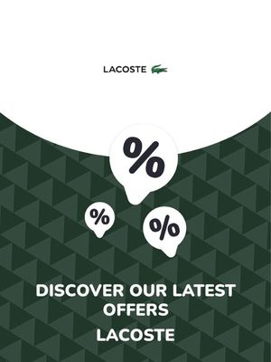 Lacoste catalogue | Offers Lacoste | 05/10/2023 - 05/10/2024