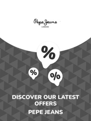 Pepe Jeans catalogue | Offers Pepe Jeans | 05/10/2023 - 29/10/2025