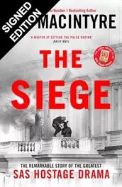 The Siege offers at £25 in Waterstones Booksellers