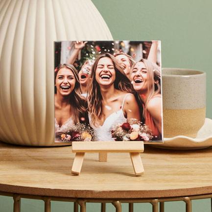 Ceramic Photo Tile & Easel offers at £13.99 in Card Factory