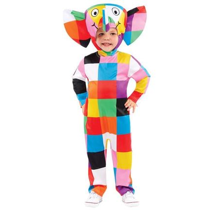 Official Elmer the Elephant Children's Fancy Dress Costume offers at £24.99 in Card Factory