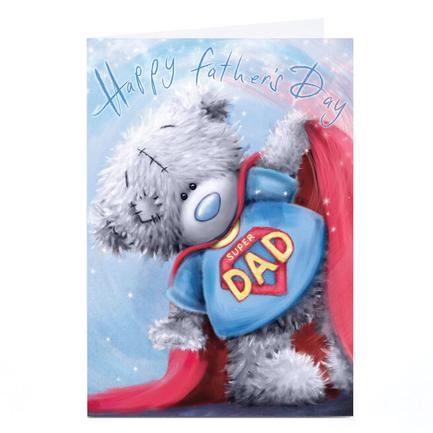 Personalised Tatty Teddy Father's Day Card - Super Dad offers at £2.29 in Card Factory