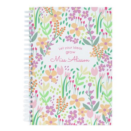 Personalised Notebook - Let Your Ideas Grow offers at £6.49 in Card Factory