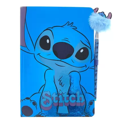 Disney Stitch Notebook & Pen offers at £4.99 in Card Factory