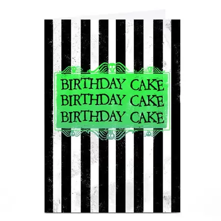 Birthday Cake Birthday Cake Personalised Birthday Card offers at £1.79 in Card Factory