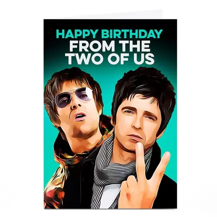 PG Quips From The Two of Us Personalised Birthday Card offers at £2.29 in Card Factory