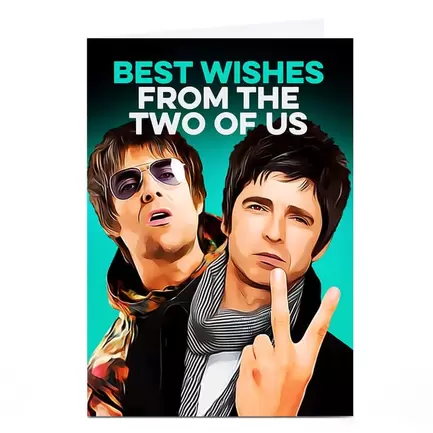 PG Quips Best Wishes From The Two of Us Personalised Birthday Card offers at £2.29 in Card Factory