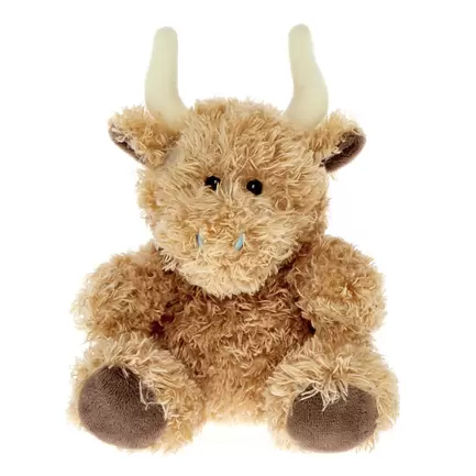 My Blue Nose Friends - McDuff the Highland Cow Cute Collectable Beanie offers at £4.99 in Card Factory