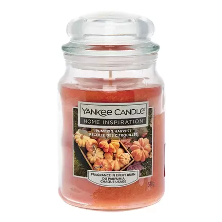 Yankee Candle Home Inspiration Pumpkin Harvest Scented Candle 538g offers at £15 in Card Factory