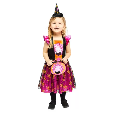 Peppa Pig Witch Children's Fancy Dress Costume offers at £19.99 in Card Factory