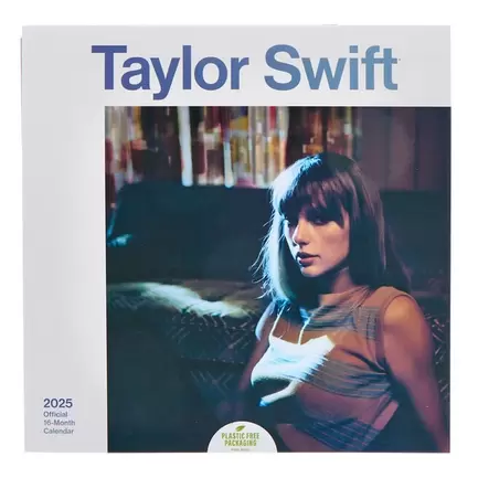 Taylor Swift 2025 16-Month Square Wall Calendar offers at £4.99 in Card Factory