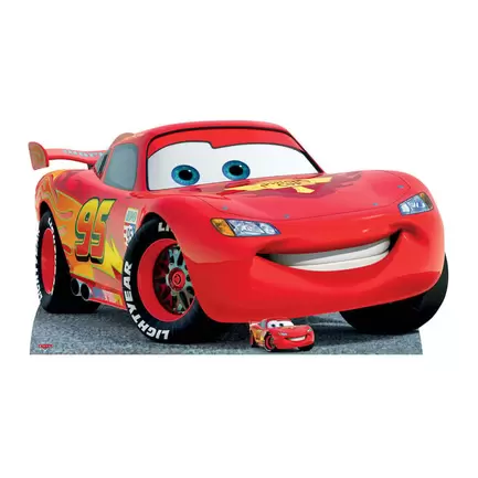 Large Lightning McQueen Cardboard Cutout offers at £38.99 in Card Factory