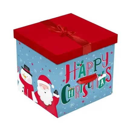 Square Flat Pack Cute Christmas Gift Box offers at £4.99 in Card Factory