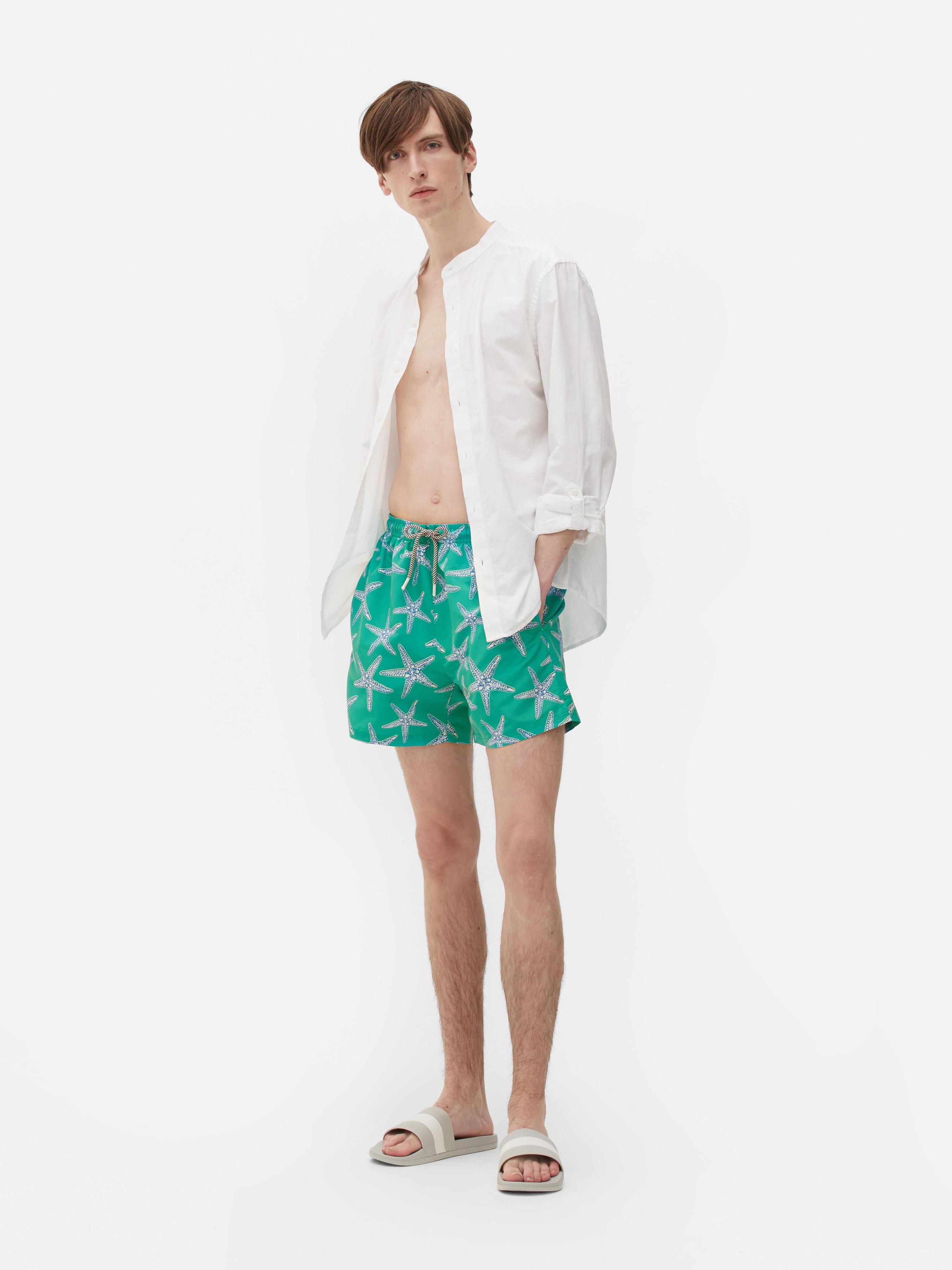 Starfish Print Swim Shorts offers at £6 in Primark