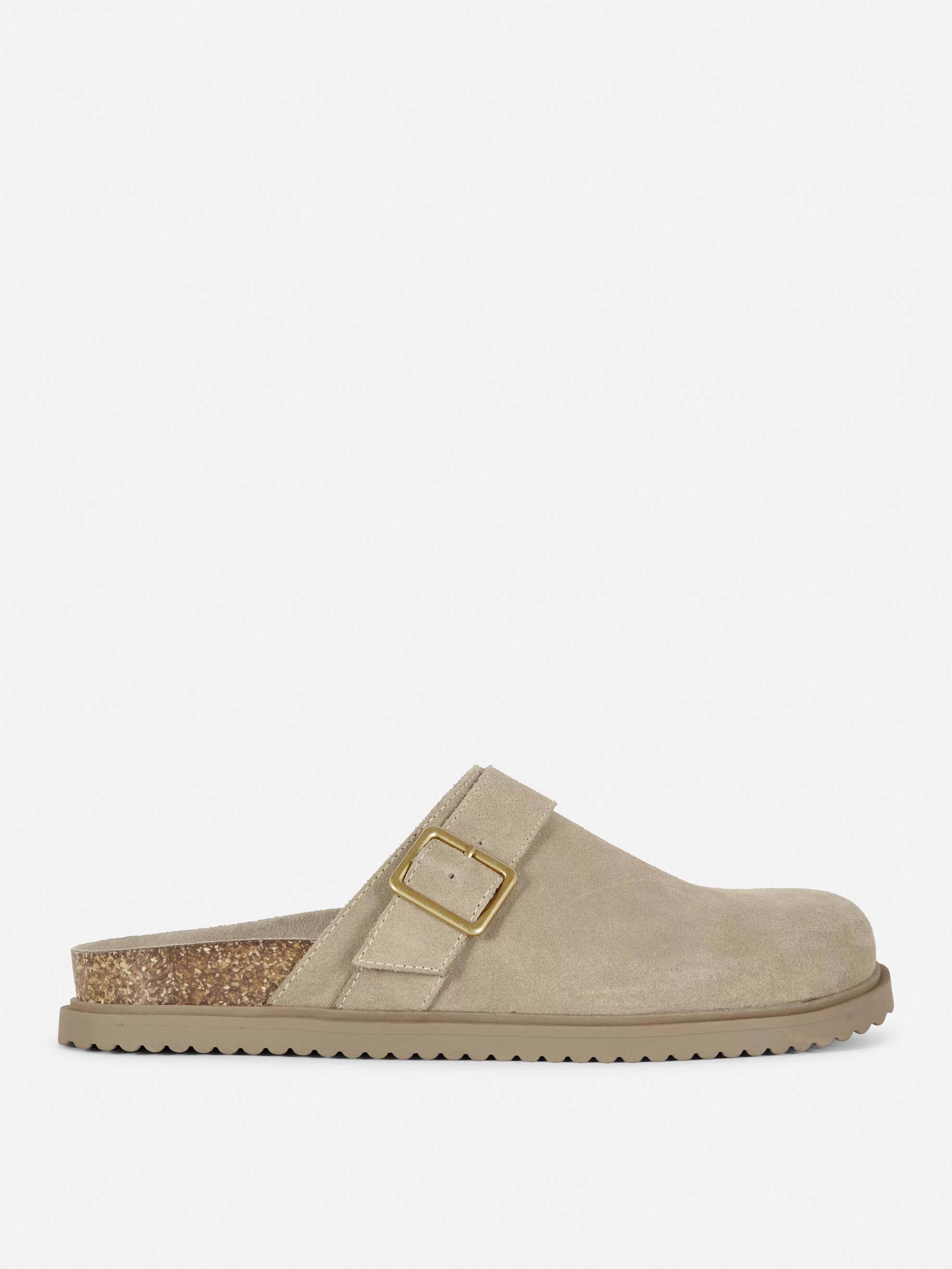 The Edit Suede Clogs offers at £22 in Primark