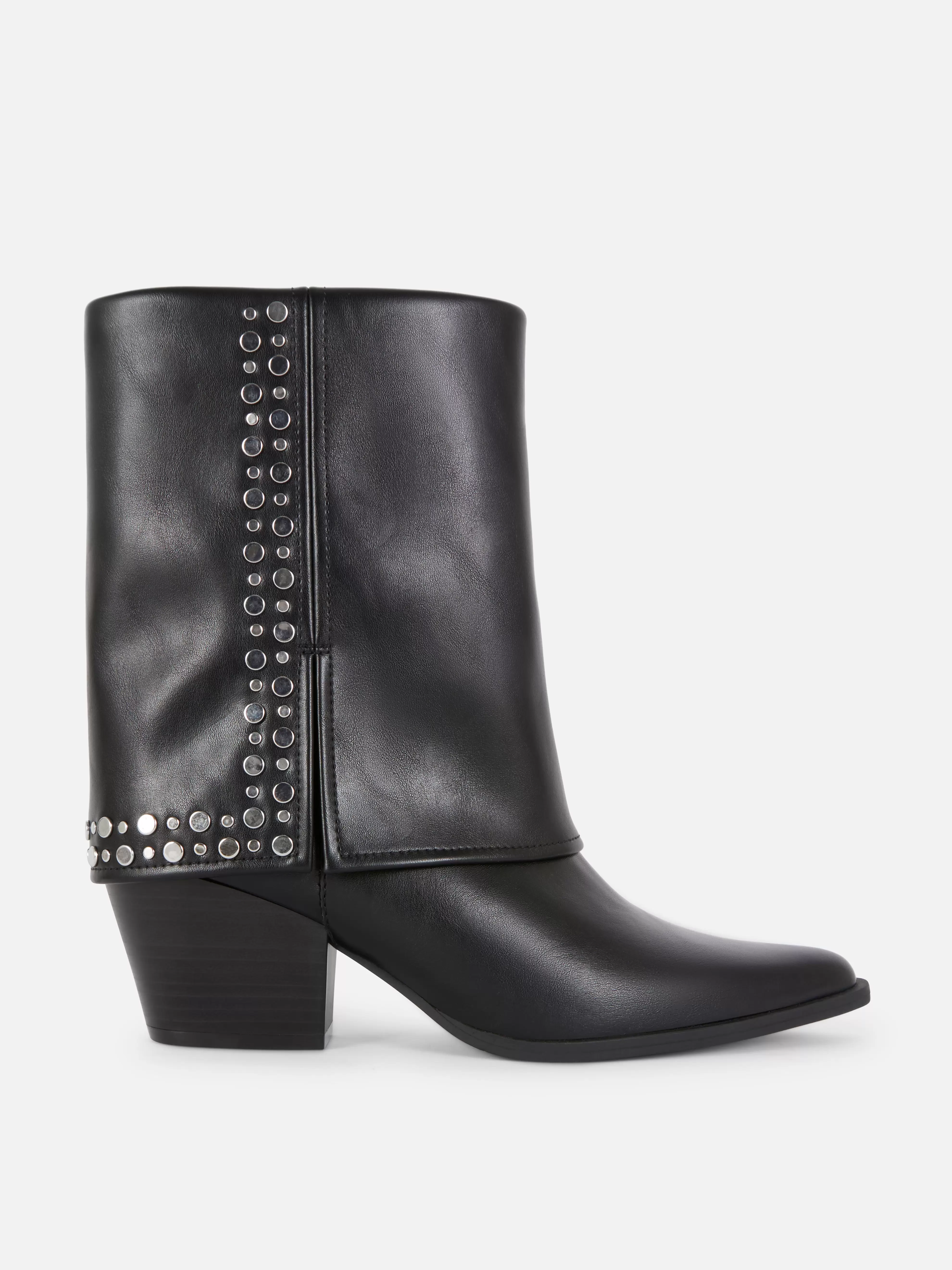 Rita Ora Studded Fold-Over Ankle Boots offers at £28 in Primark